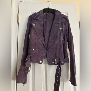 BLANK NYC jacket in a beautiful purple color size XS.